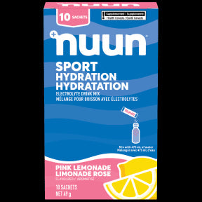 Nuun & Company, Inc - SPORT POWDER - PINK LEMONADE (49g 12)