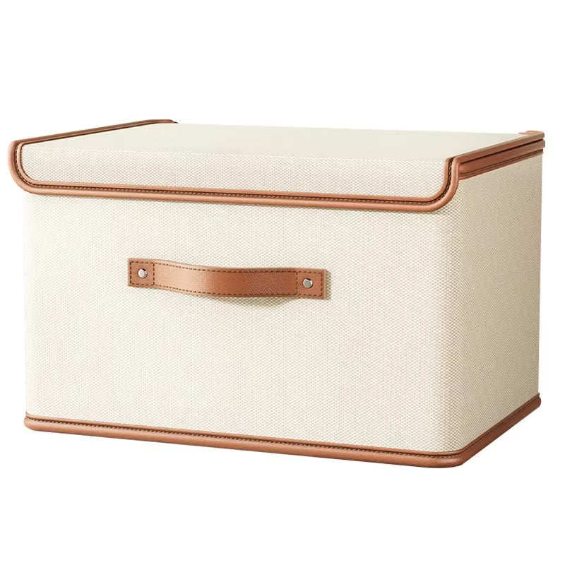 770G Dustproof Storage Box with Lid Large Capacity Foldable Clothes Storage Box Double Thickness Moisture-Proof Storage Box