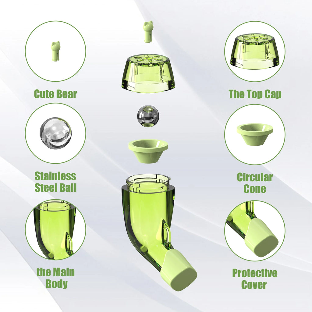 Respiratory Muscle Trainer Mucus Removal Device Lung Exerciser Expander Clear Mucus from Airway