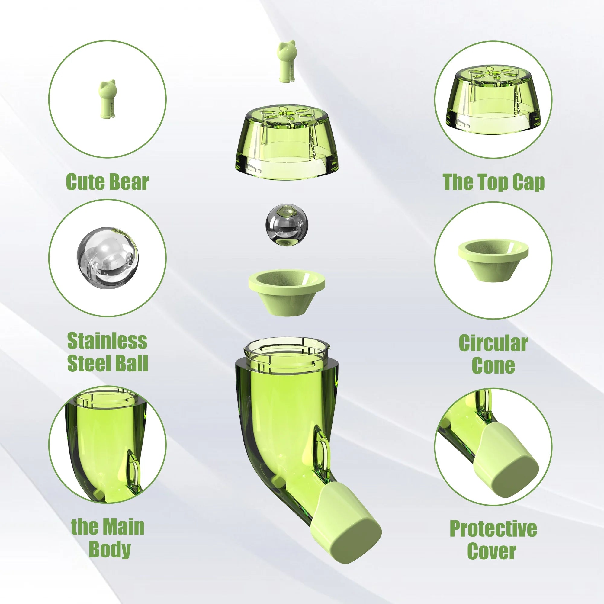 Respiratory Muscle Trainer Mucus Removal Device Lung Exerciser Expander Clear Mucus from Airway