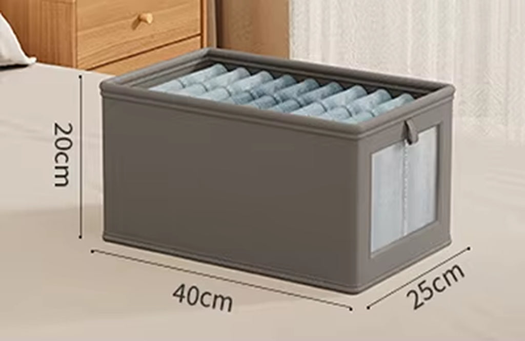 Large-Capacity Household Clothing Storage Box Enlarged and Thickened Folding Storage Box Suitable for Cotton Quilts down Jackets