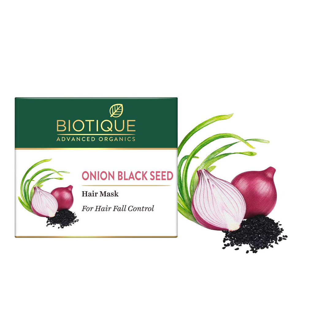 Onion Black Seed Hair Mask, Ideal for Hair Fall Control, 175G