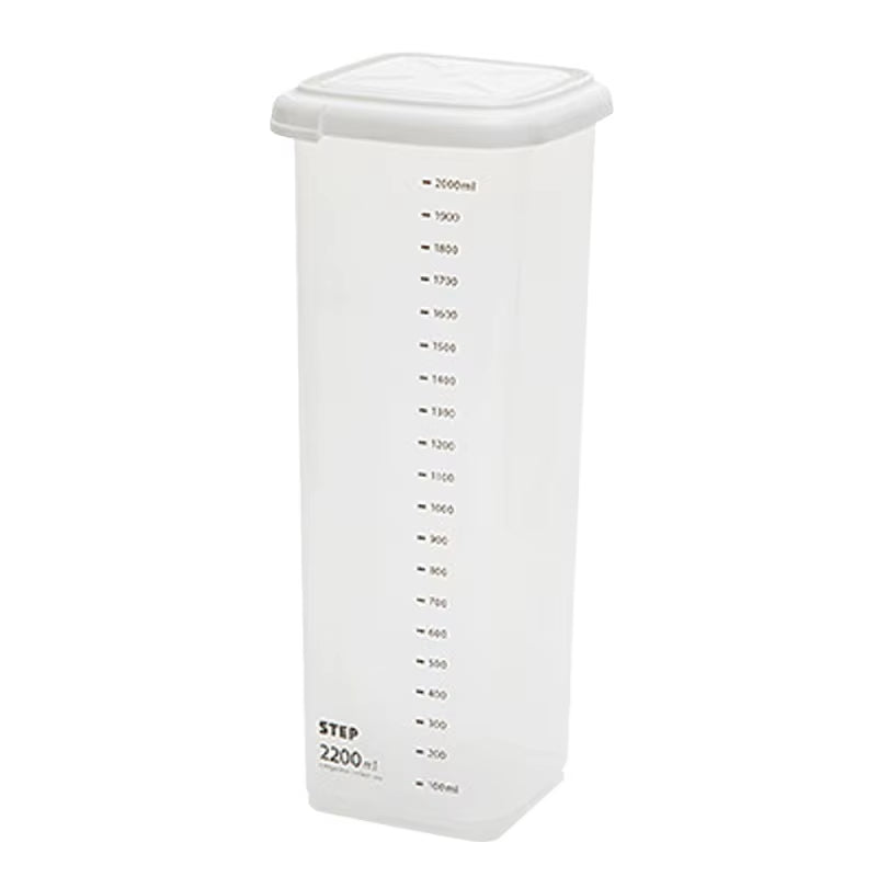 Plastic Sealed Cans Kitchen Storage Box Transparent Food Canister Keep Fresh New Clear Container in Different Capacity