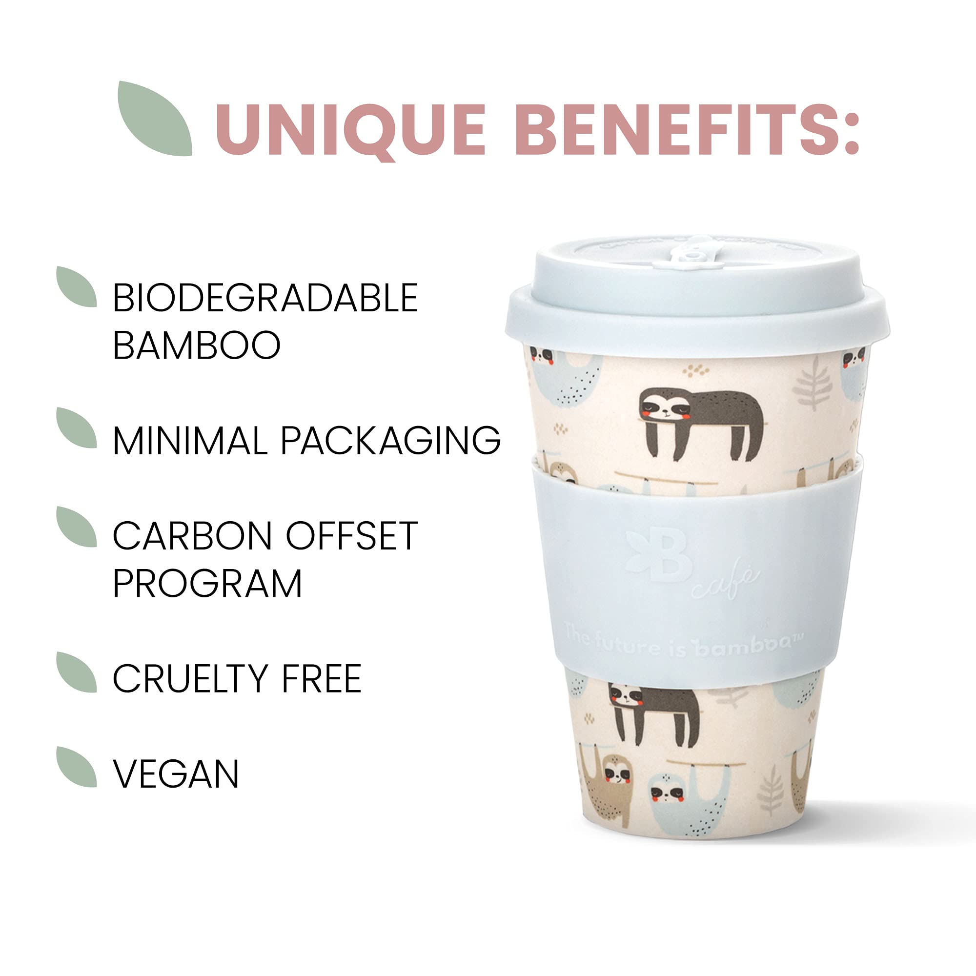 The Future Is Bamboo - B. Cafe Bmboo Cups - Take Your Time (1un 6)