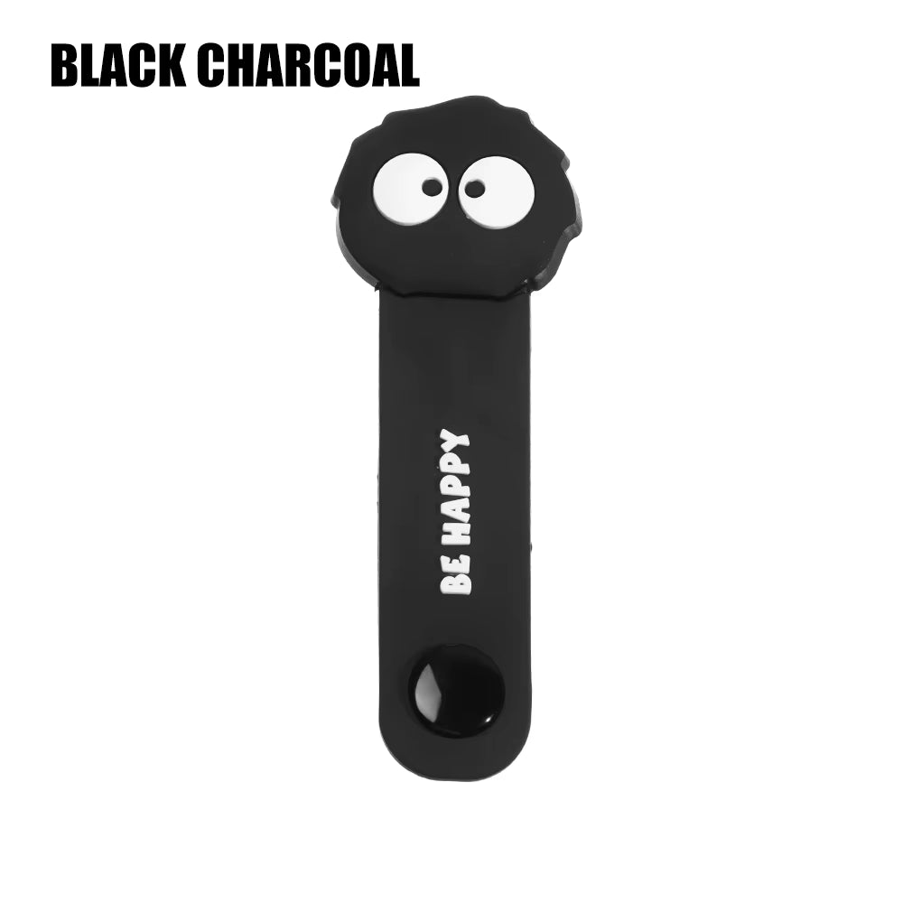 Cute Cartoon Data Cable Organizer Multifunction Cord Protector Bookmark Clips Wire Cord Winder Data Line Storage Earphone Winder