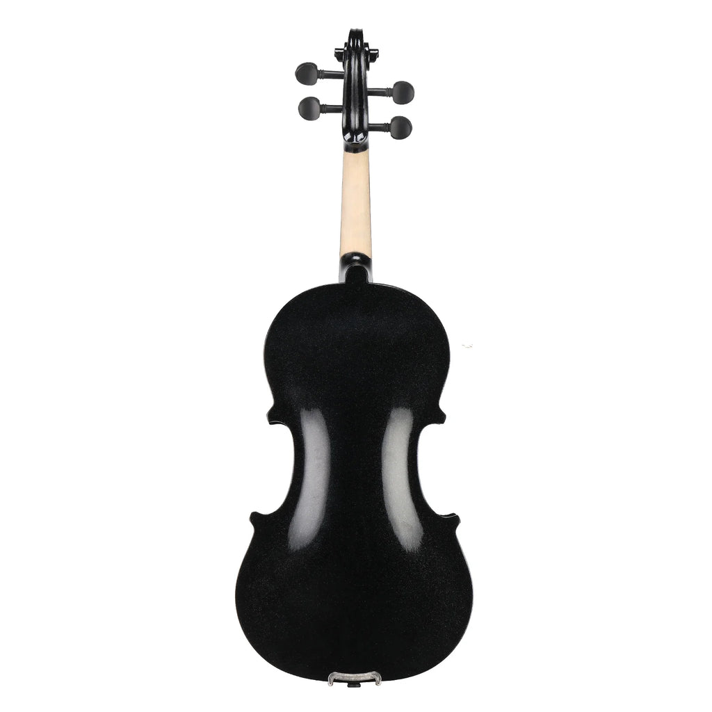 Violin Set Full Size 4/4 for Adults Beginners Students Basswood Black
