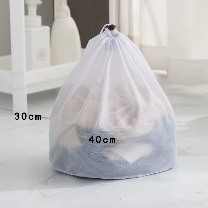 Large Washing Laundry Bag Mesh Organizer Net Dirty Bra Socks Underwear Shoe Storag Wash Machine Cover Clothes