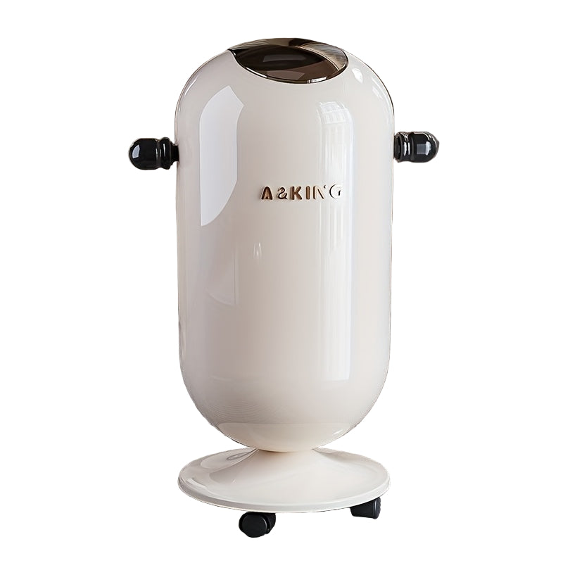 Trash Can with Lid and Wheels-0