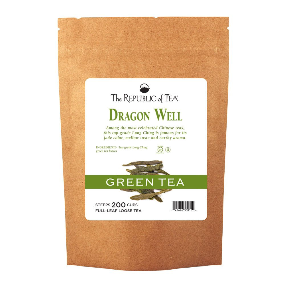 Dragon Well Green Full-Leaf Tea, 1 Pound / 200 Cups