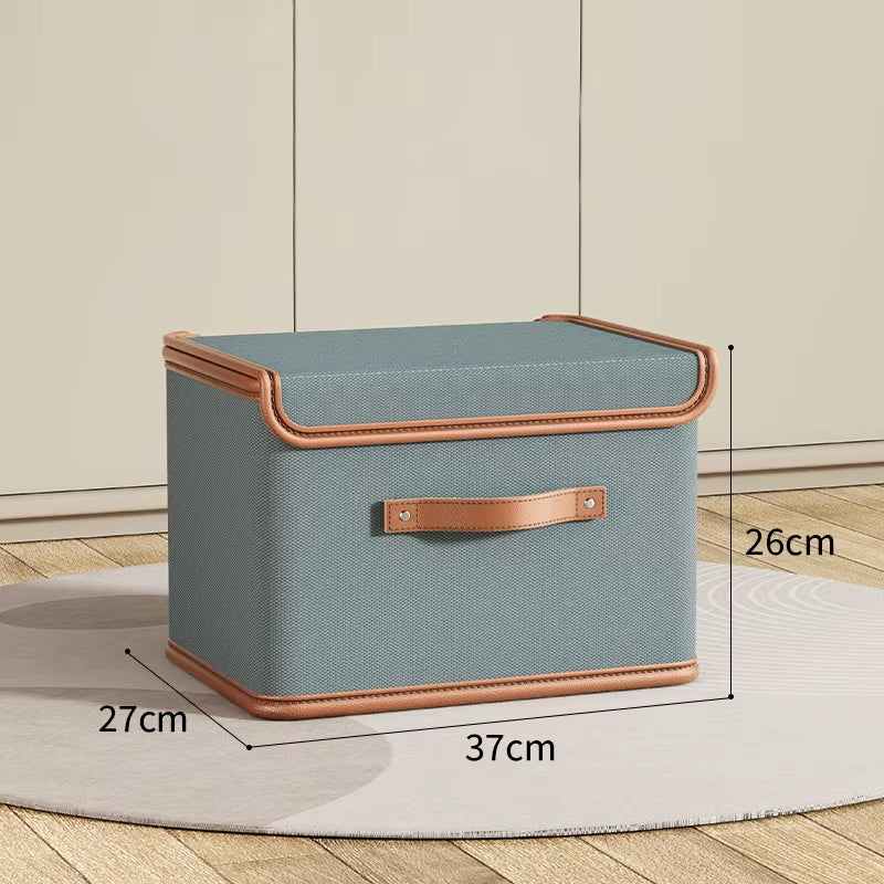 770G Dustproof Storage Box with Lid Large Capacity Foldable Clothes Storage Box Double Thickness Moisture-Proof Storage Box