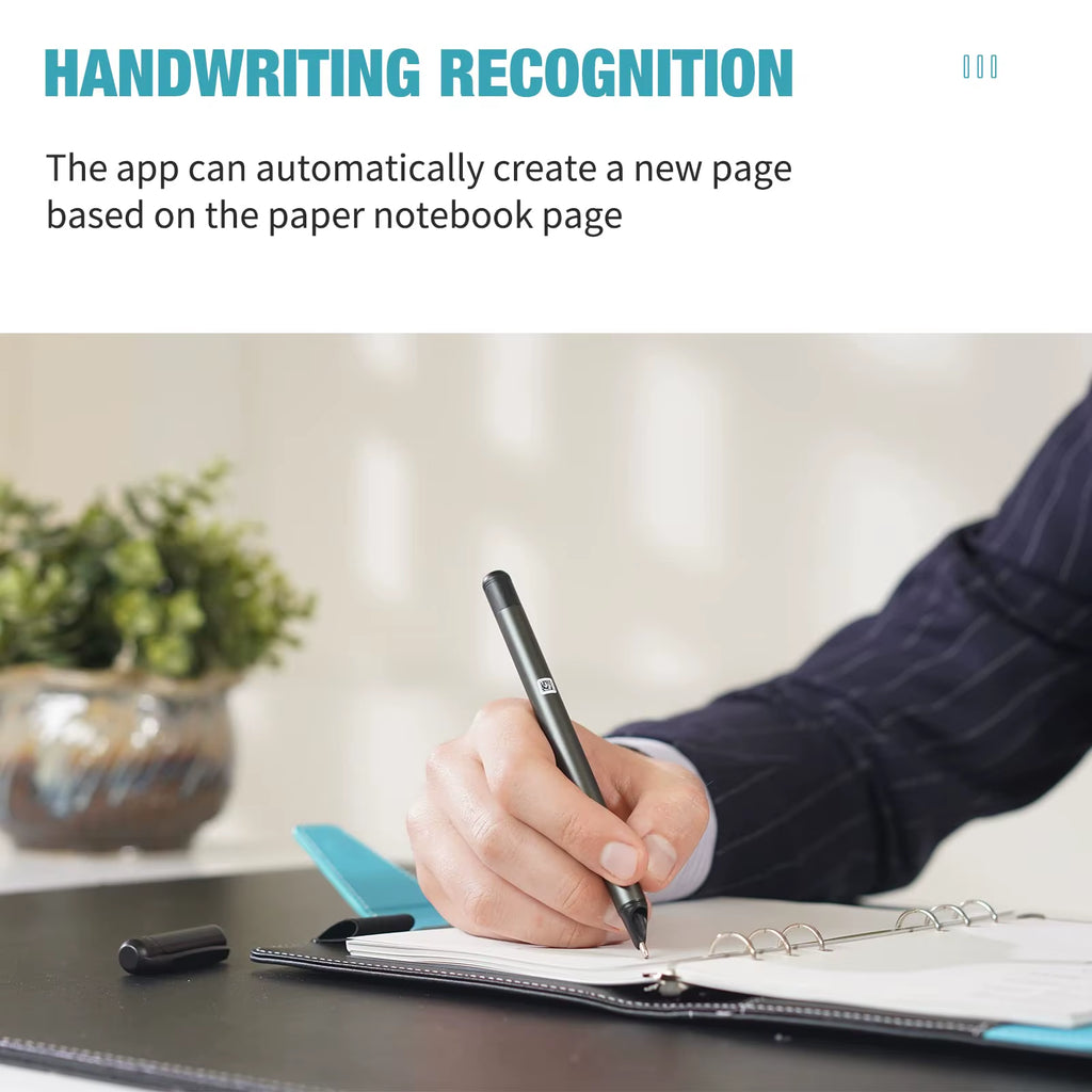 Syncpen3 Lite Smart Notebook with Bluetooth Smart Pen A5 Refills Included App Sync OCR Digital Pen Voice Recording Translation