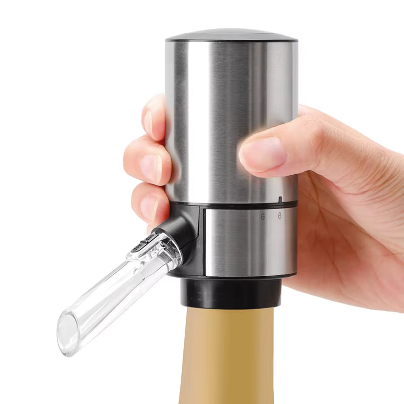 Electric Wine Aerator Dispenser Bar Accessories One-Touch Automatic Wine Decanter Pourer Wine Aeration for Party Aerador Vinho