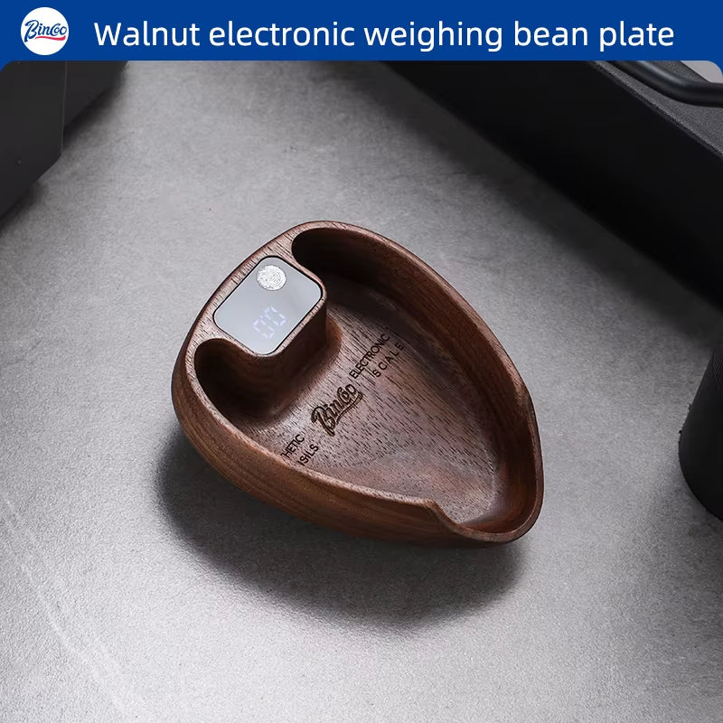 Bincoo Intelligent Electronic Scale Kitchen Scale Professional Coffee Scale Portable Bean Tray Precise 0.1G Weight Rechargeable