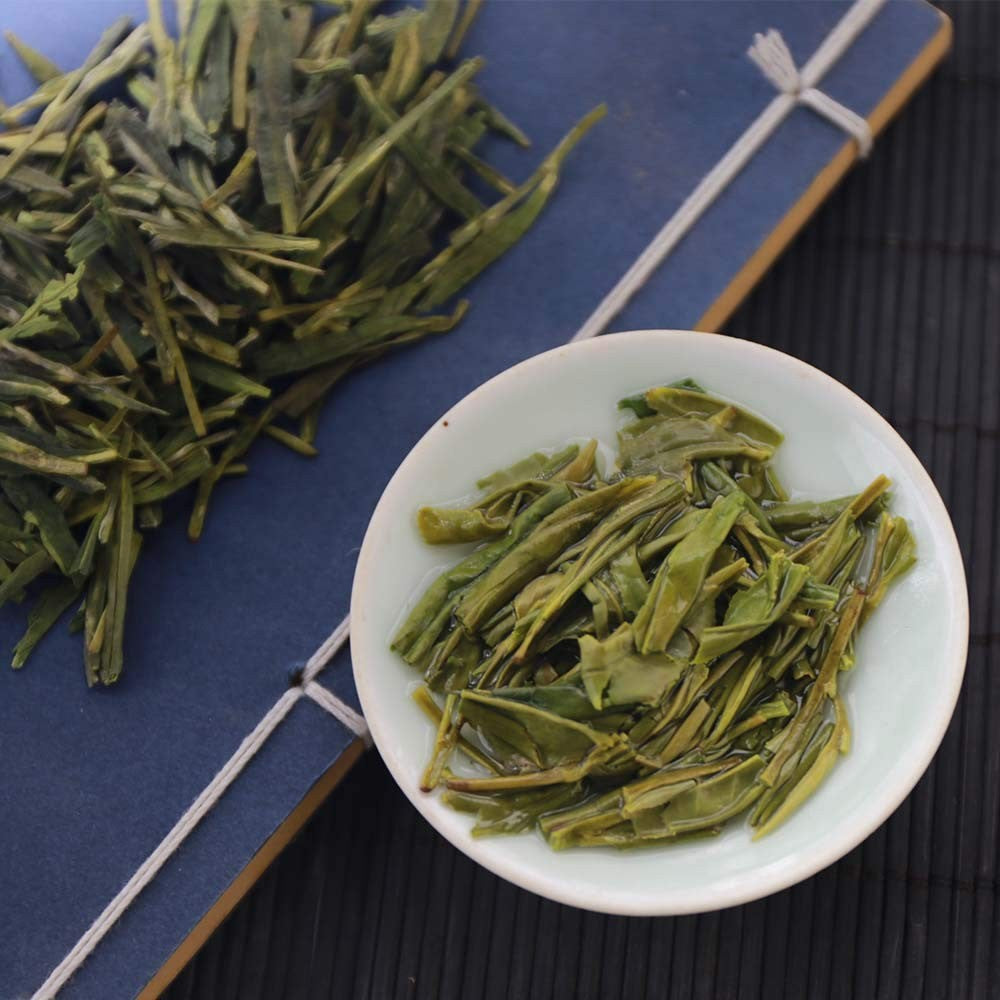 Fullchea - Longjing Tea - Dragonwell Tea - Chinese Green Tea Loose Lea