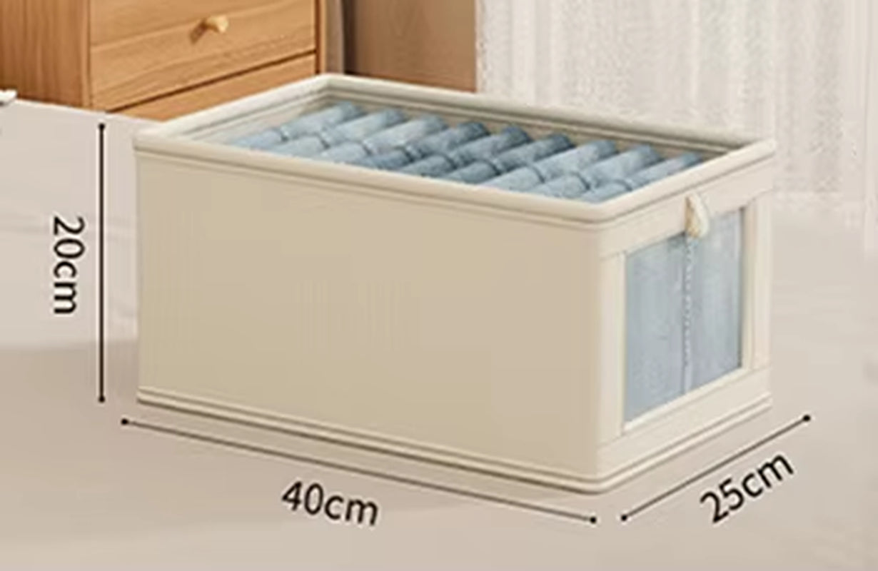 Large-Capacity Household Clothing Storage Box Enlarged and Thickened Folding Storage Box Suitable for Cotton Quilts down Jackets