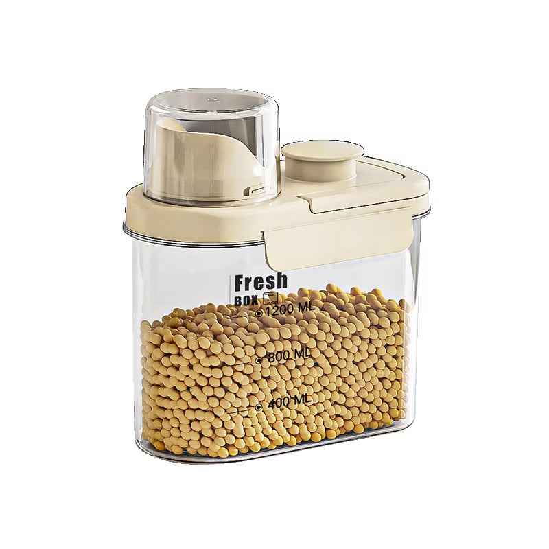 Kitchen Storage Dog Food Sealed Bucket Moisture-Proof Storage Bucket Box Pet Food Storage Bucket Large Capacity Storage Bucket