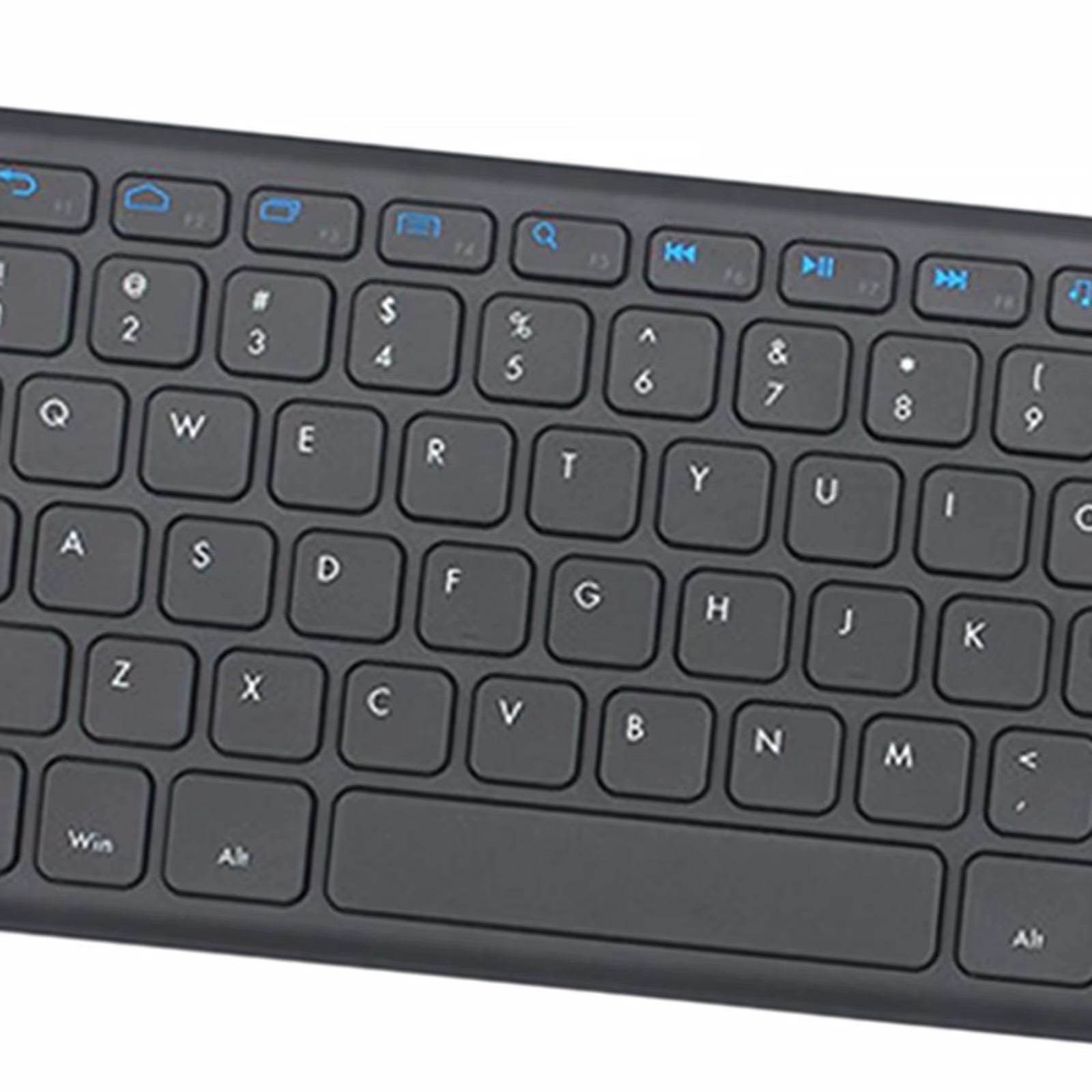 Wireless Keyboard Built in Trackpad Durable Lightweight 2.4G 78 Key Kaypad Portable for Laptop Computer Desktop Smart TV Tablet