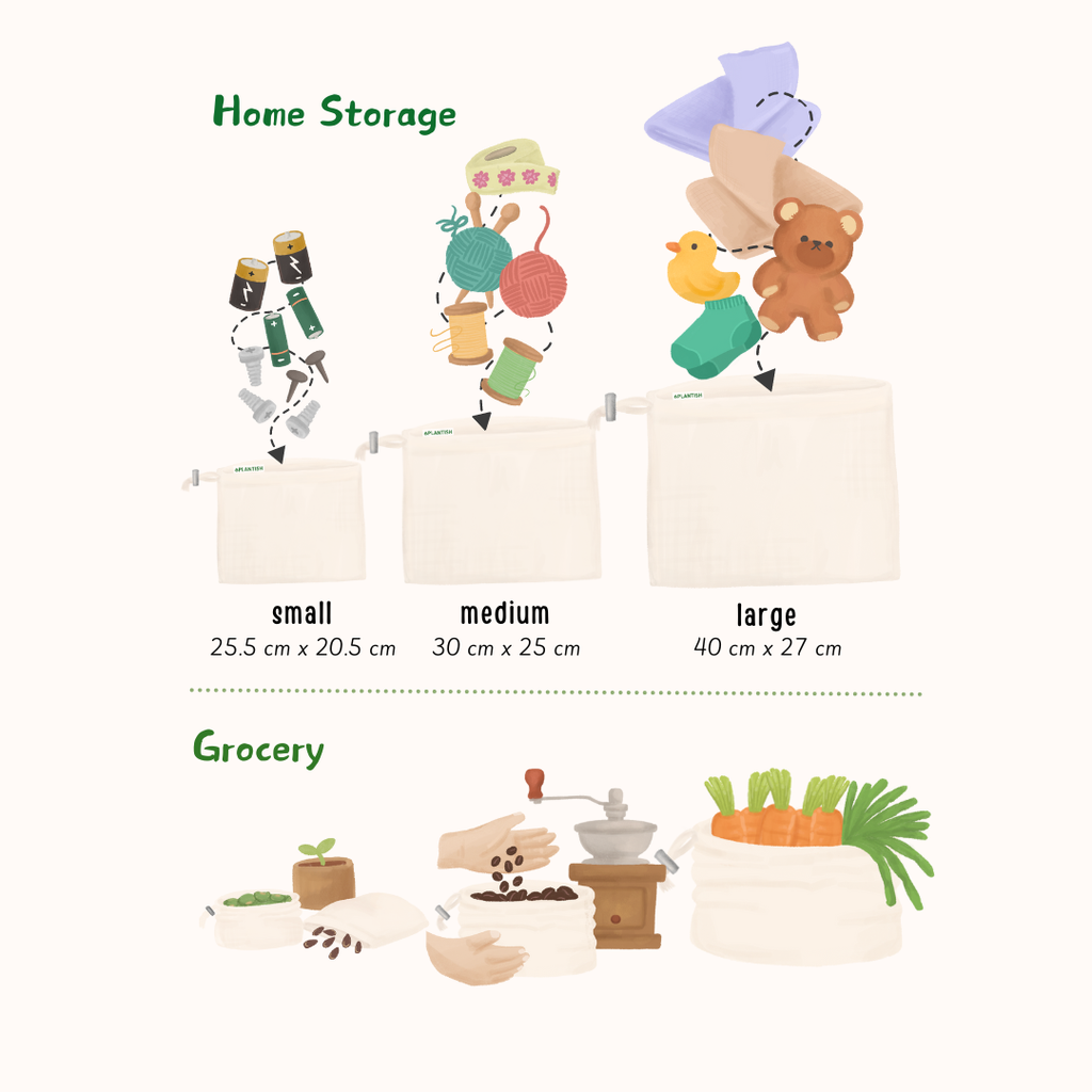 Set of 8 Organic Produce Bags-4