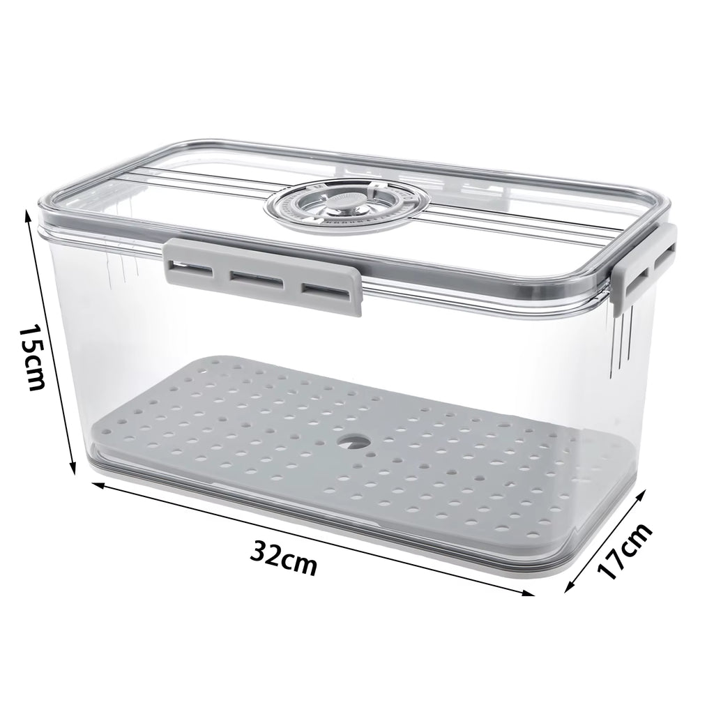 Bread Preservation Box Sealing Bread Toast Storage Container Kitchen Food Keep Fresh Organizer with Snap Time Recording