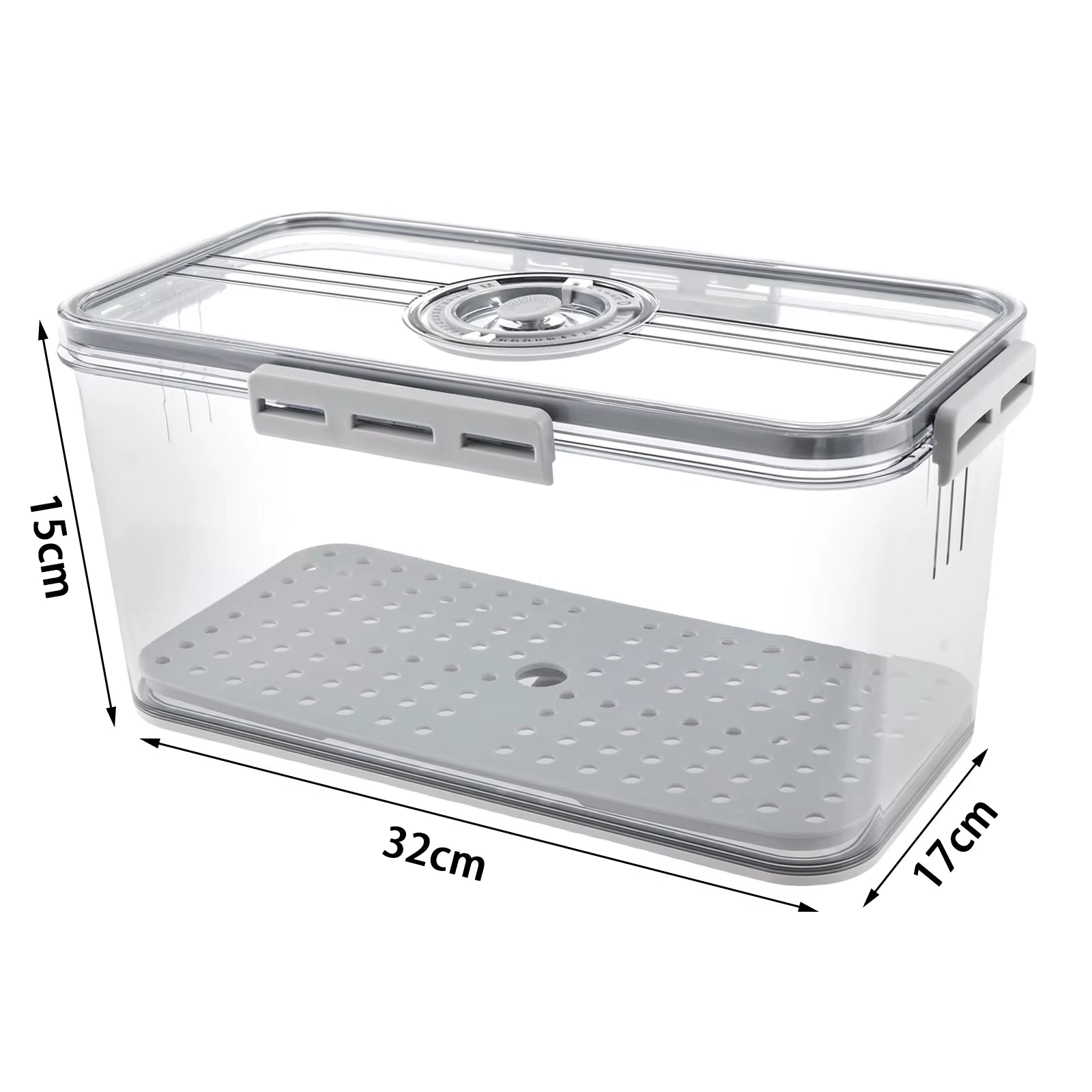 Bread Preservation Box Sealing Bread Toast Storage Container Kitchen Food Keep Fresh Organizer with Snap Time Recording