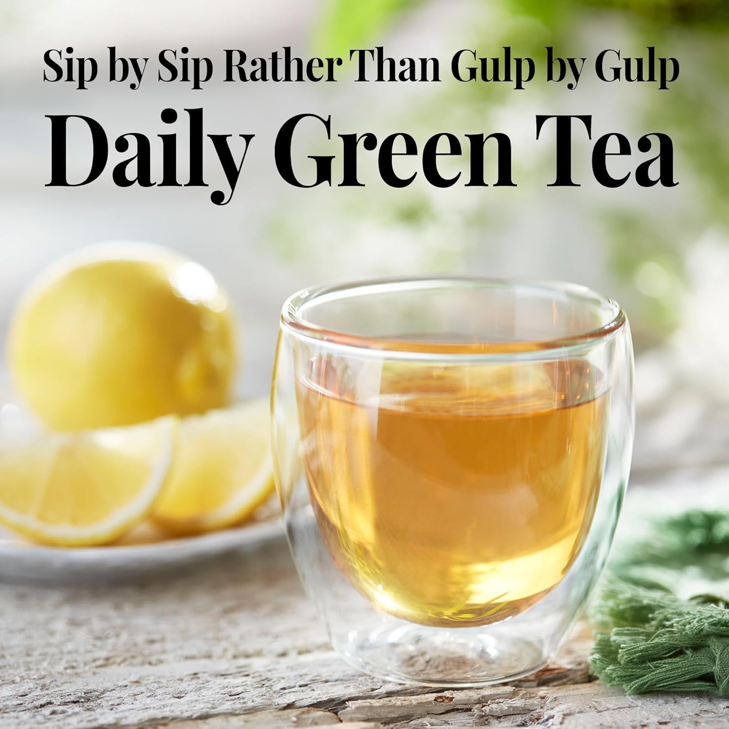 - Honey Ginseng Green Tea, 50 Tea Bags, Tin | Flavored Gourmet Tea | Caffeinated