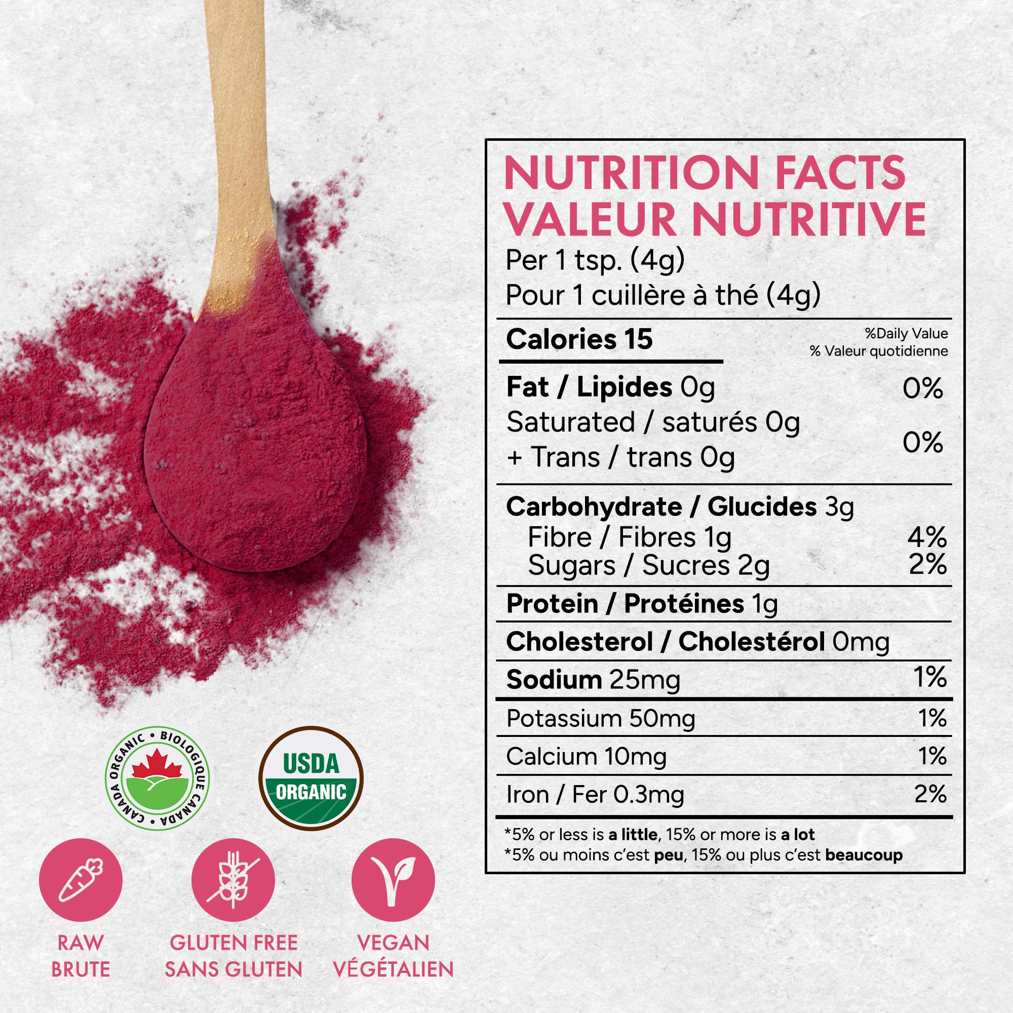 Rootalive - Organic Beetroot Powder - 454g-1