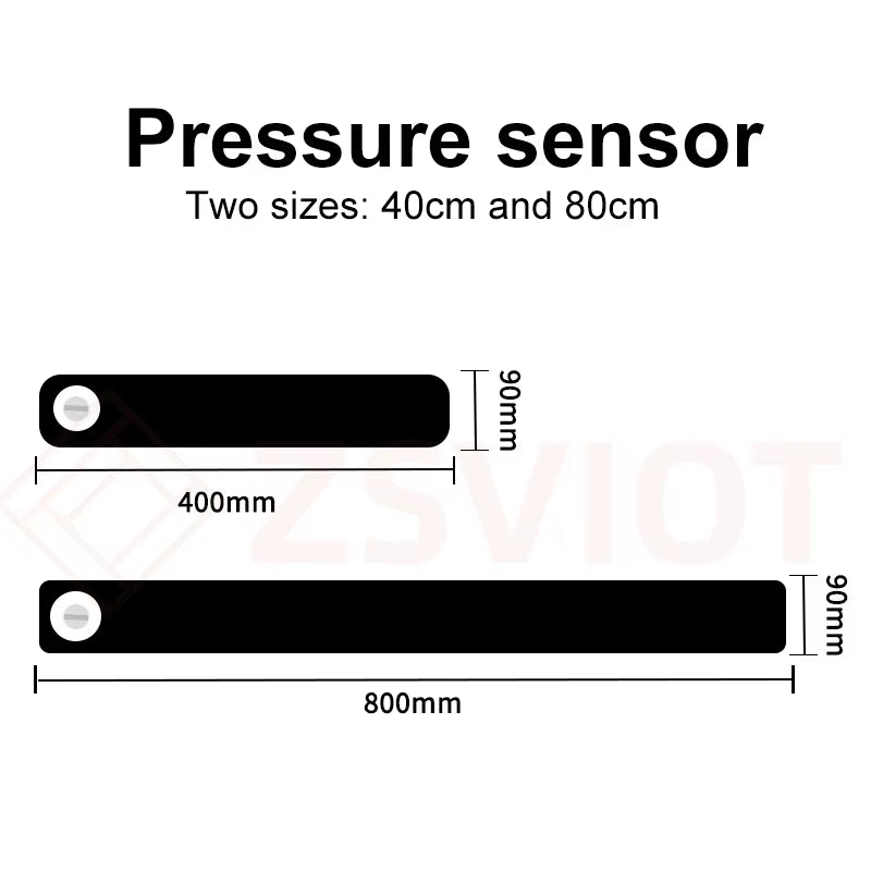 Tuya Zigbee Multifunctional Pressure Sensor Flexible Thin Film Pressure Sensor Smart Linkage Built-In Battery Smart Life APP