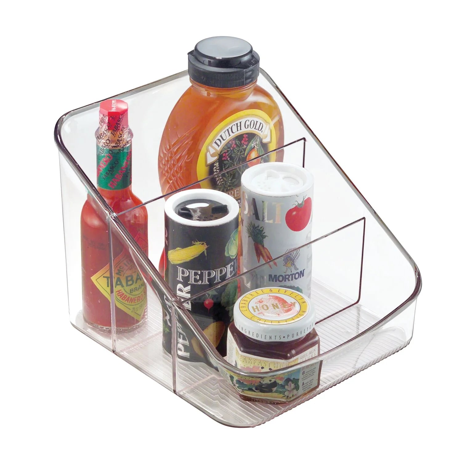Clear 3-Tier Linus Packet Organizer Bin