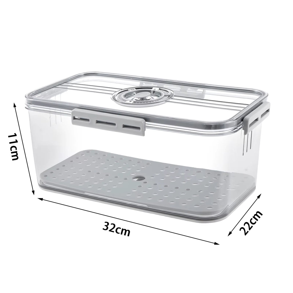 Bread Preservation Box Sealing Bread Toast Storage Container Kitchen Food Keep Fresh Organizer with Snap Time Recording