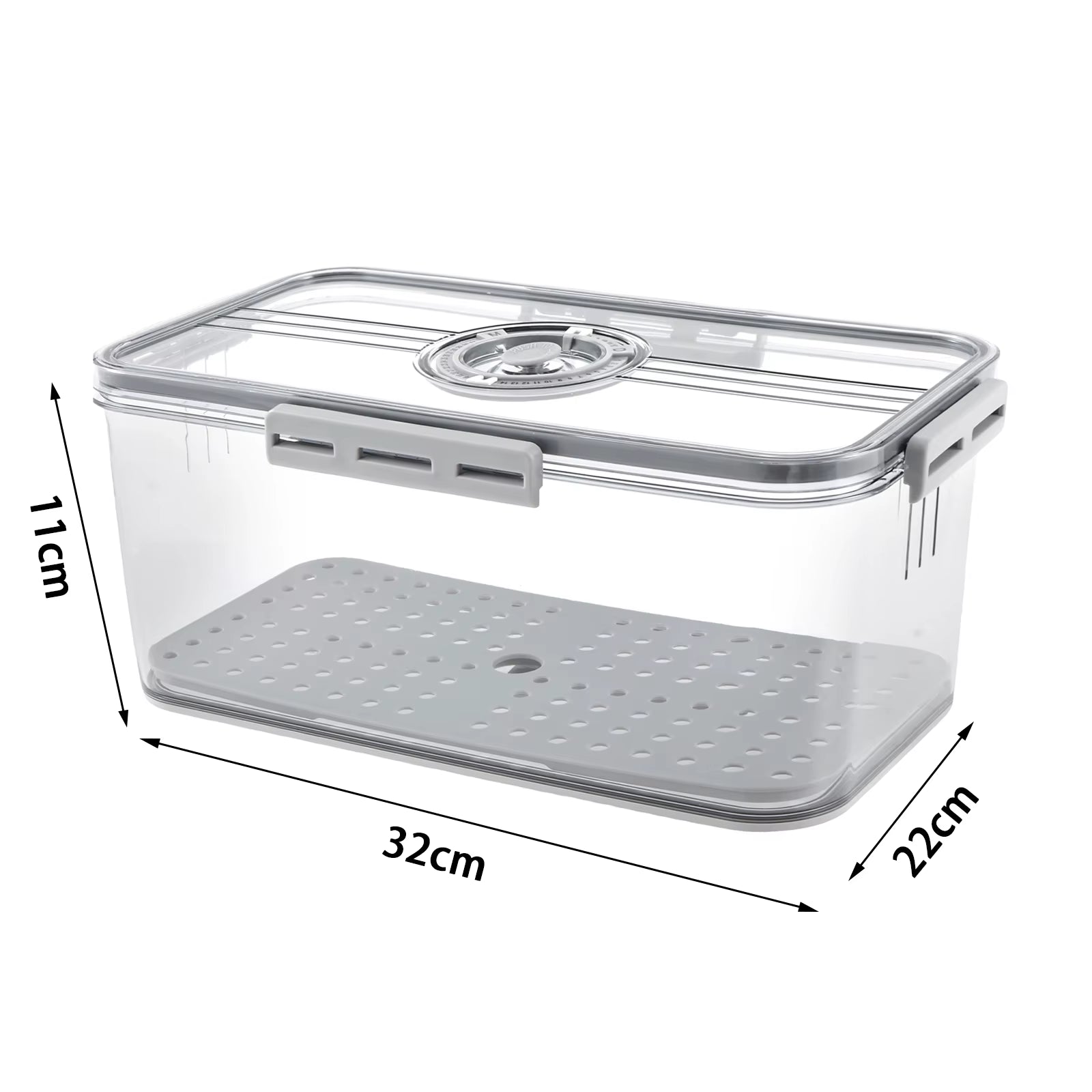 Bread Preservation Box Sealing Bread Toast Storage Container Kitchen Food Keep Fresh Organizer with Snap Time Recording