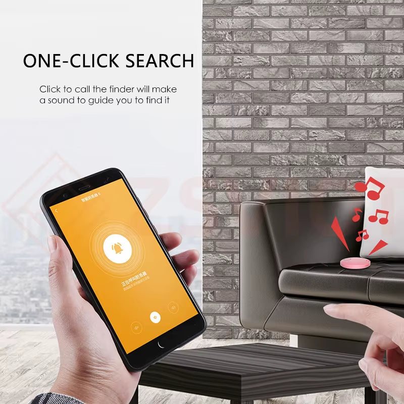 Tuya APP Anti-Lost Alarm Bluetooth Anti-Lost Device Smart Finder Alarm Tile Wallet Keys Alarm Locator Realtime Kids Pets