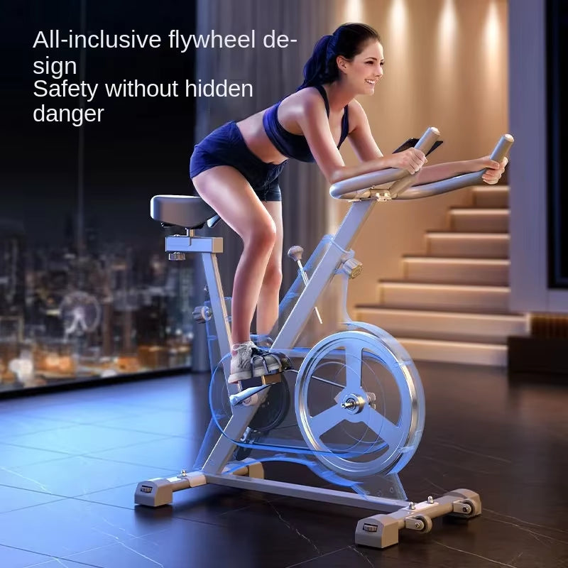 Smart Magnetic Indoor Cycling Bike: Mini Fitness Equipment for Weight Loss and Quiet Exercise