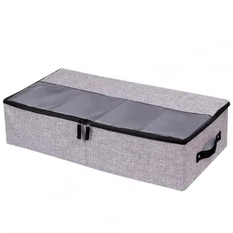 Transparent Creative Shoe Cabinet Dust-Proof Foldable Multi-Grids Shoes Storage Bag Organizer Holder Box under Bed Closet