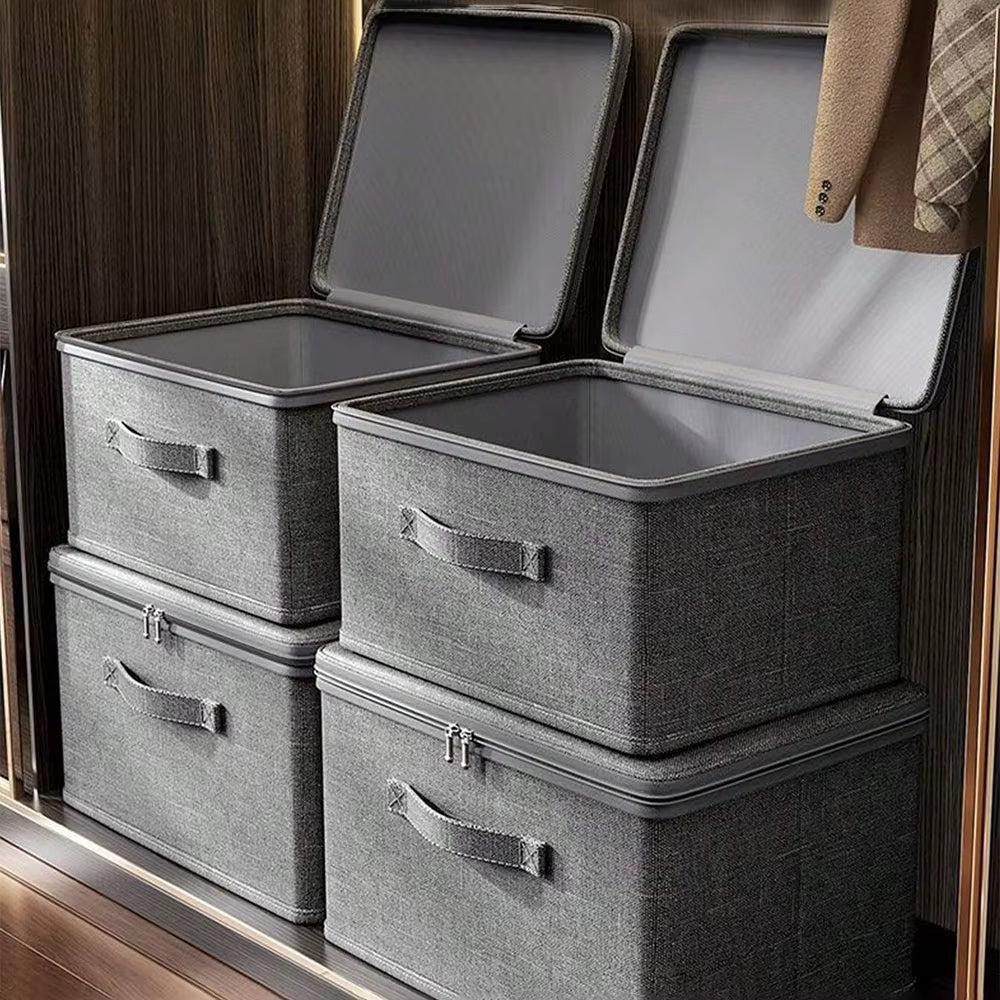 1PCS Folding Clothes Organizer , Large Capacity Quilt Organizer Multifunctional Bra Organizer Lingerie Oxford Cloth Divider