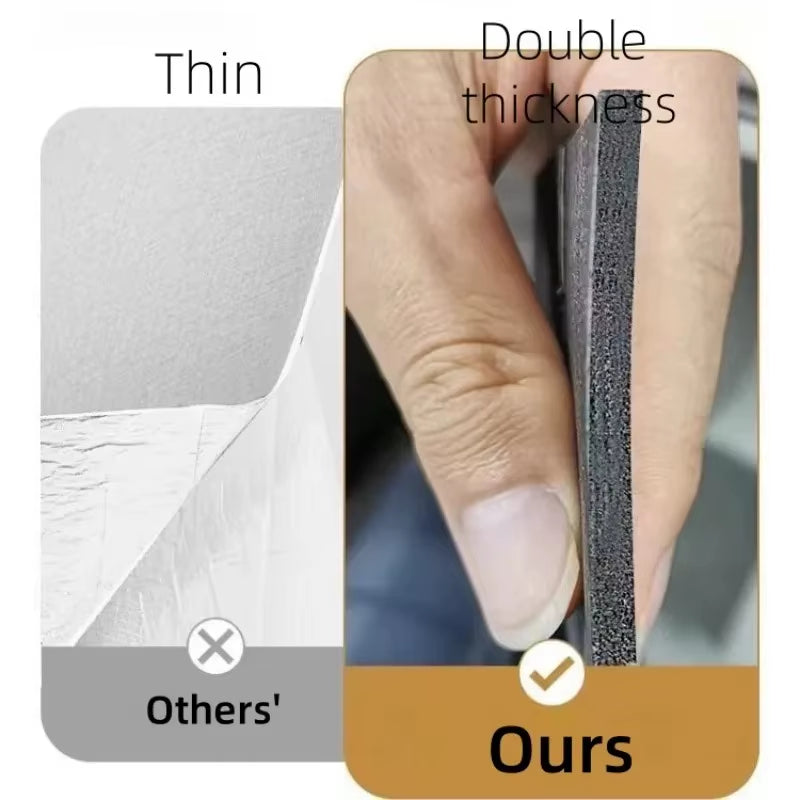 Thick Wood Grain Self-Adhesive Wall Sticker Waterproof for Home Decortion Peel and Stick Foam Wallpaper Bedroom Living Room