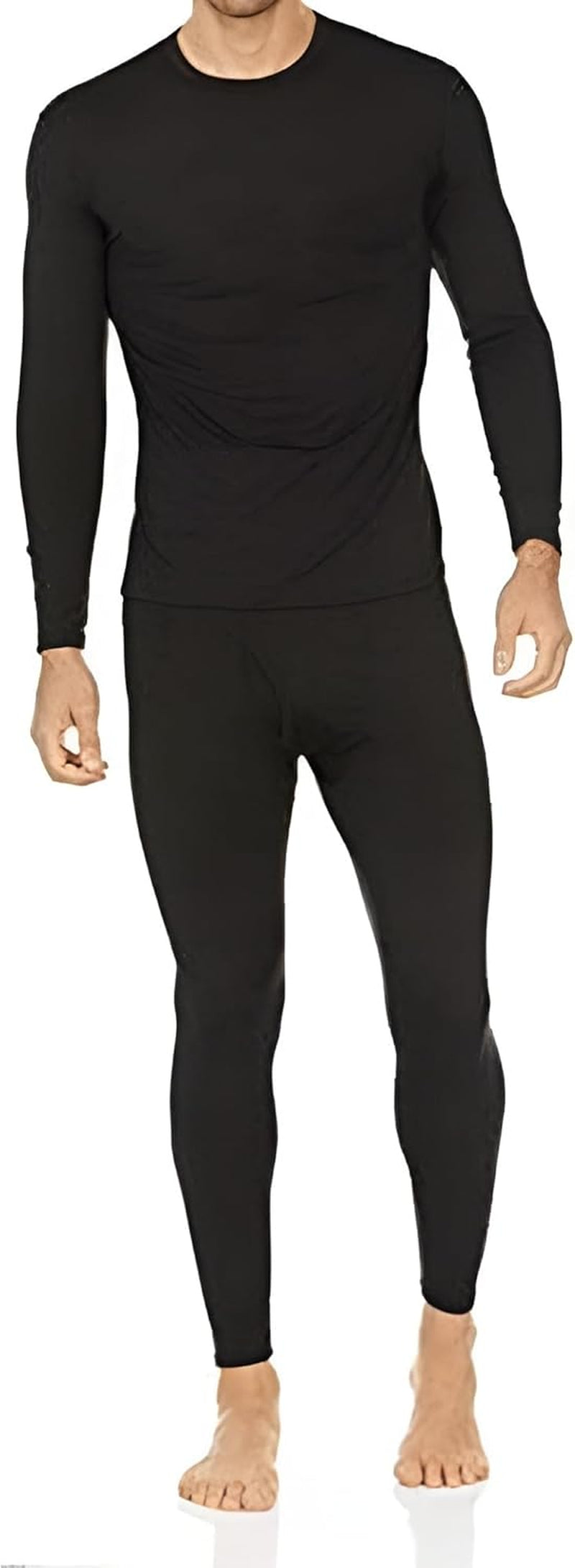 Premium Fleece Lined Long Johns Thermal Underwear Set for Men - Perfect Base Layer for Cold Weather
