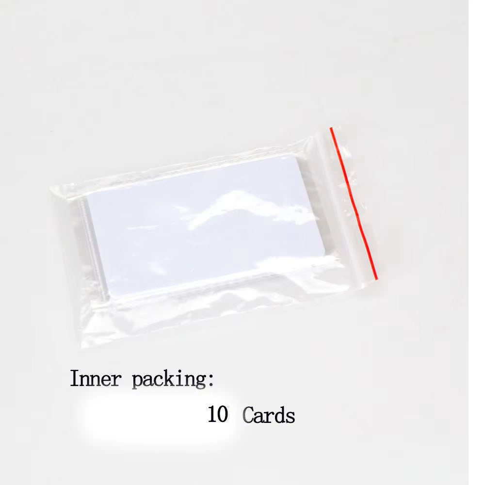 10PCS Rewritable RFID 13.56Mhz CUID UID Blank Card Clone Card Copyable Changeable Smart IC S50 Card Duplicator White Cards