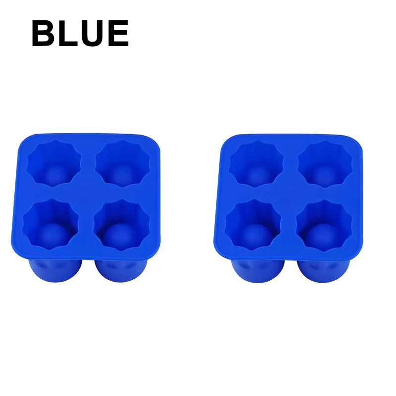 Ice Cup Cube Tray Mold Makes Shot Glasses Ice Mould Novelty Gifts Ice Cube Tray Summer Drinking Tool Ice Shot Glass Mold