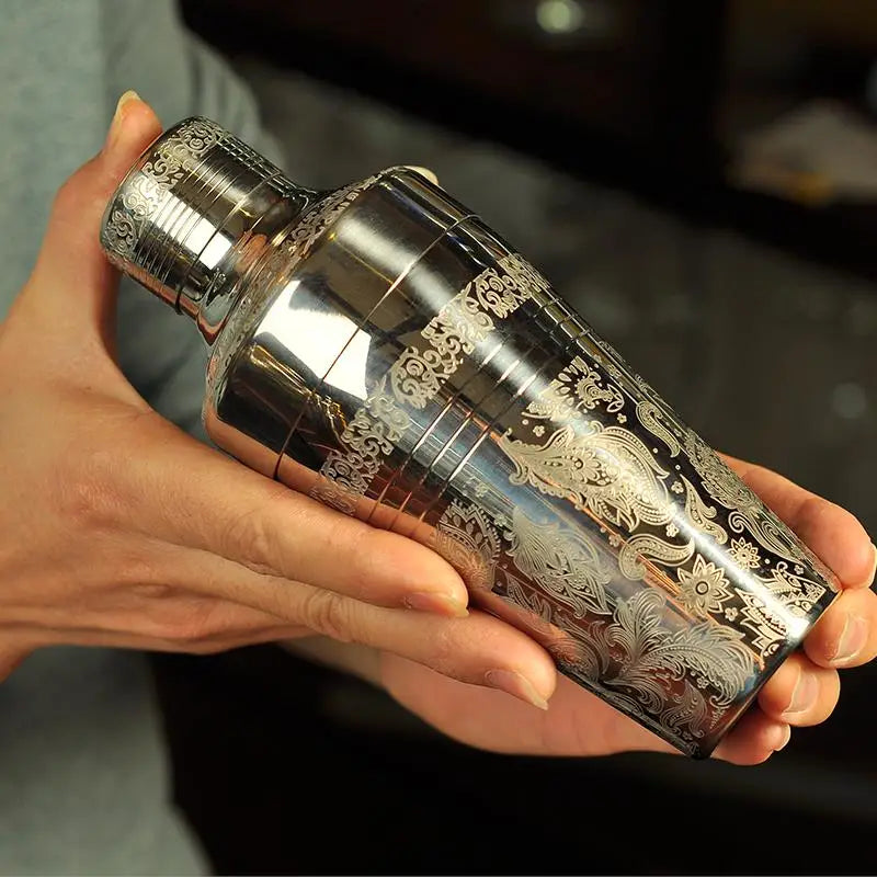 510Ml Bar Cocktail Shaker Bar Shaker Cobbler Shaker Cocktail Bar Tool