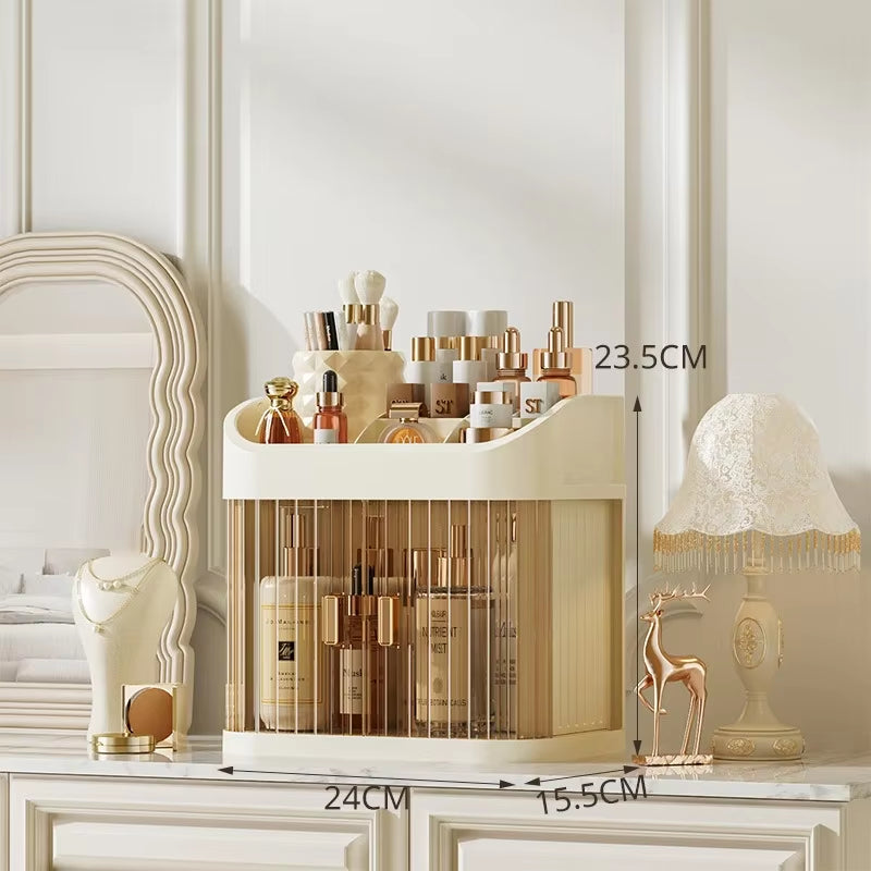 Drawer Type Organizer Desktop Storage Cosmetics Storage Box Large Capacity Dressing Table Skin Care Products Storage Rack