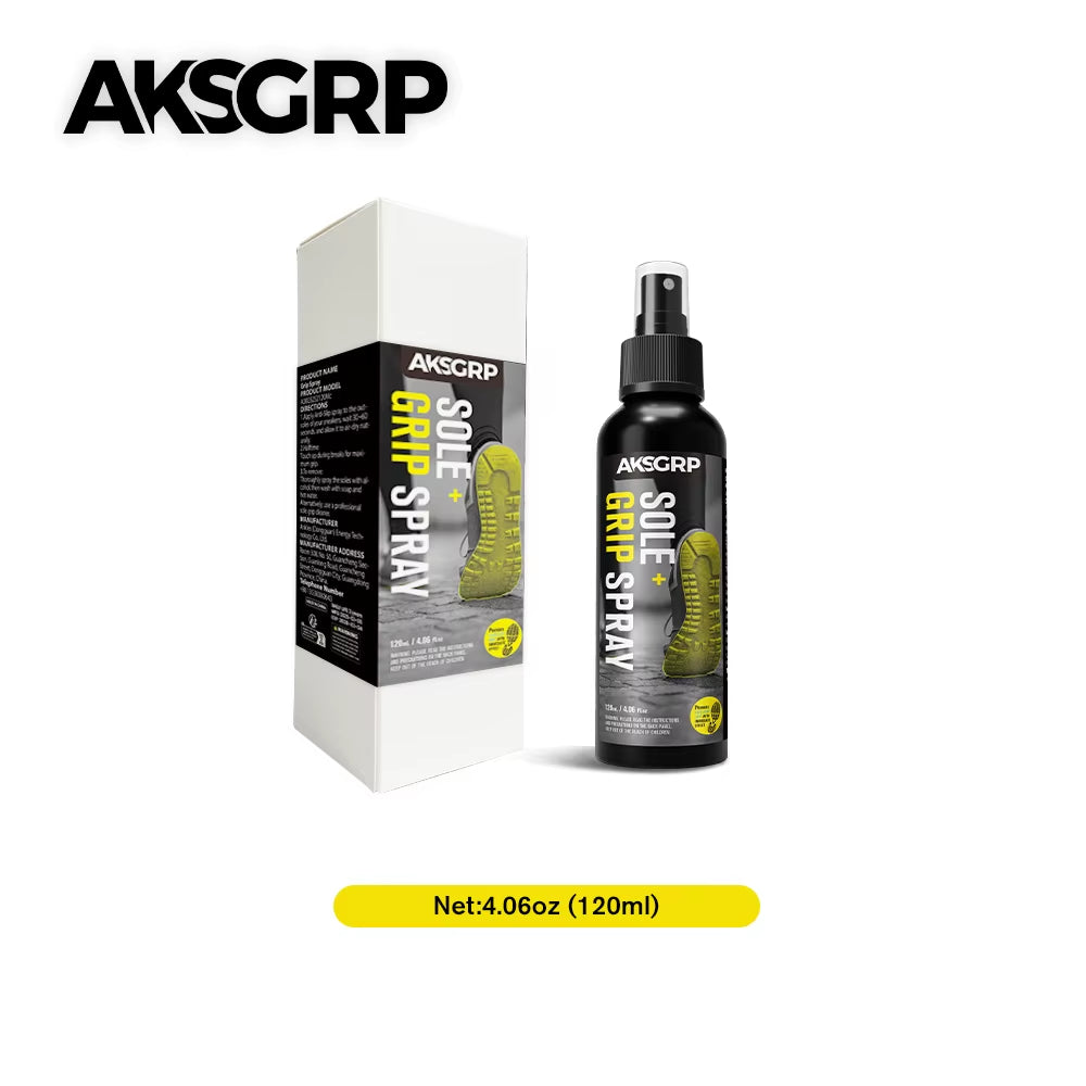 Basketball Shoe Grip Spray - Improve Sole Traction & Court Grip - Rejuvenate & Elongate Sneaker Life -For Various Shoes,120Ml