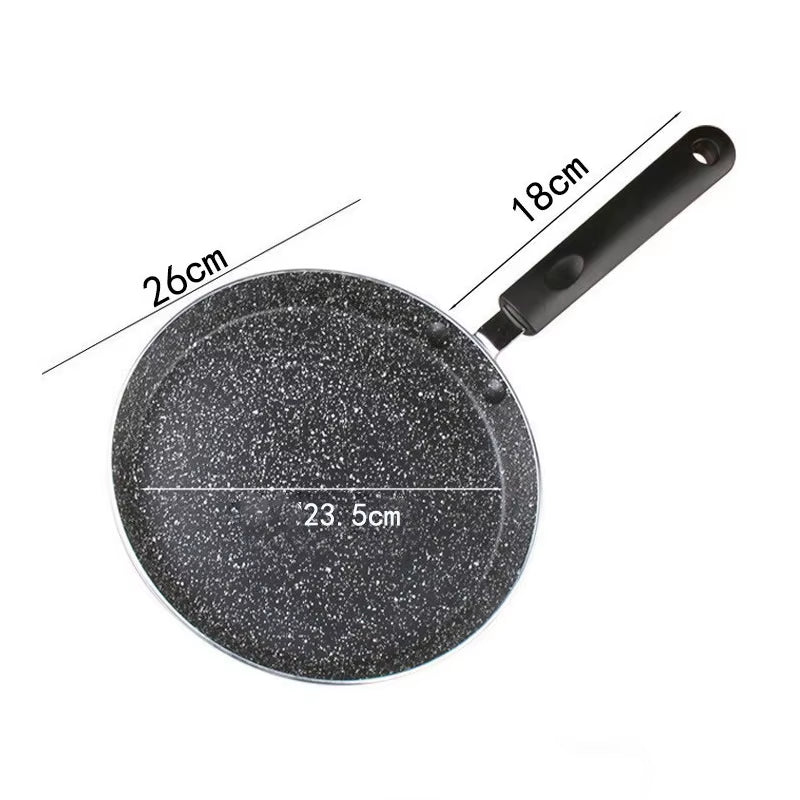 Non Stick Frying Pan 18/22/26CM Breakfast Pancake Egg Steak Frying Pot Pizza Panckae Pans with Handle Cooking Tool Cookware Set