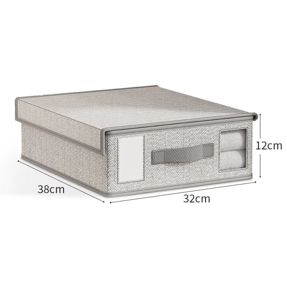 Creative Bed Sheet Storage Box Clothing Fabric Sheet 4-Piece Organizer Wardrobe Blanket Quilt Cover Non-Woven Storage Box