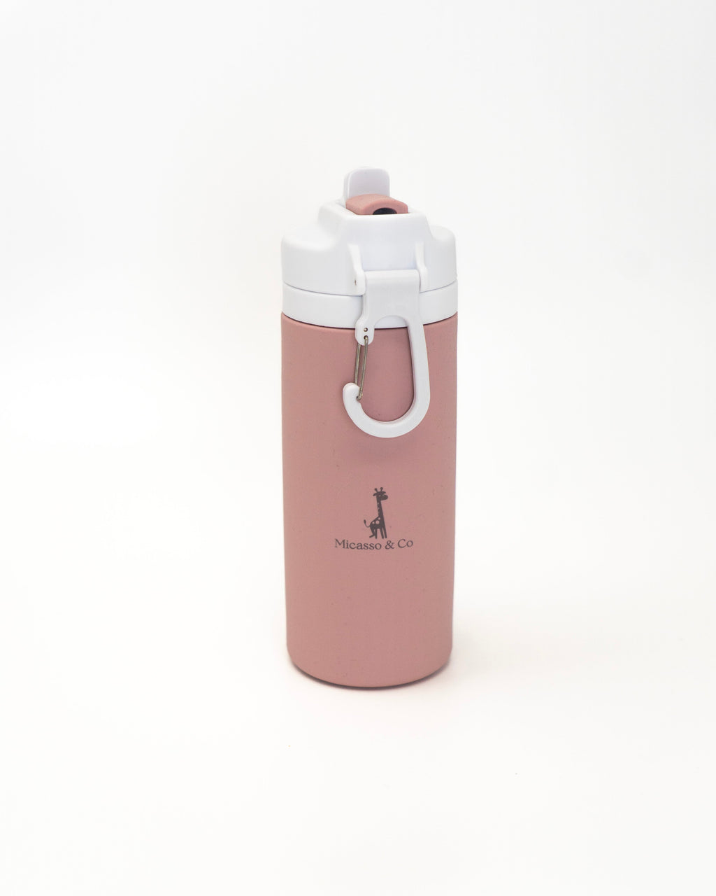 Bouteille d'eau en silicone format 450 ml