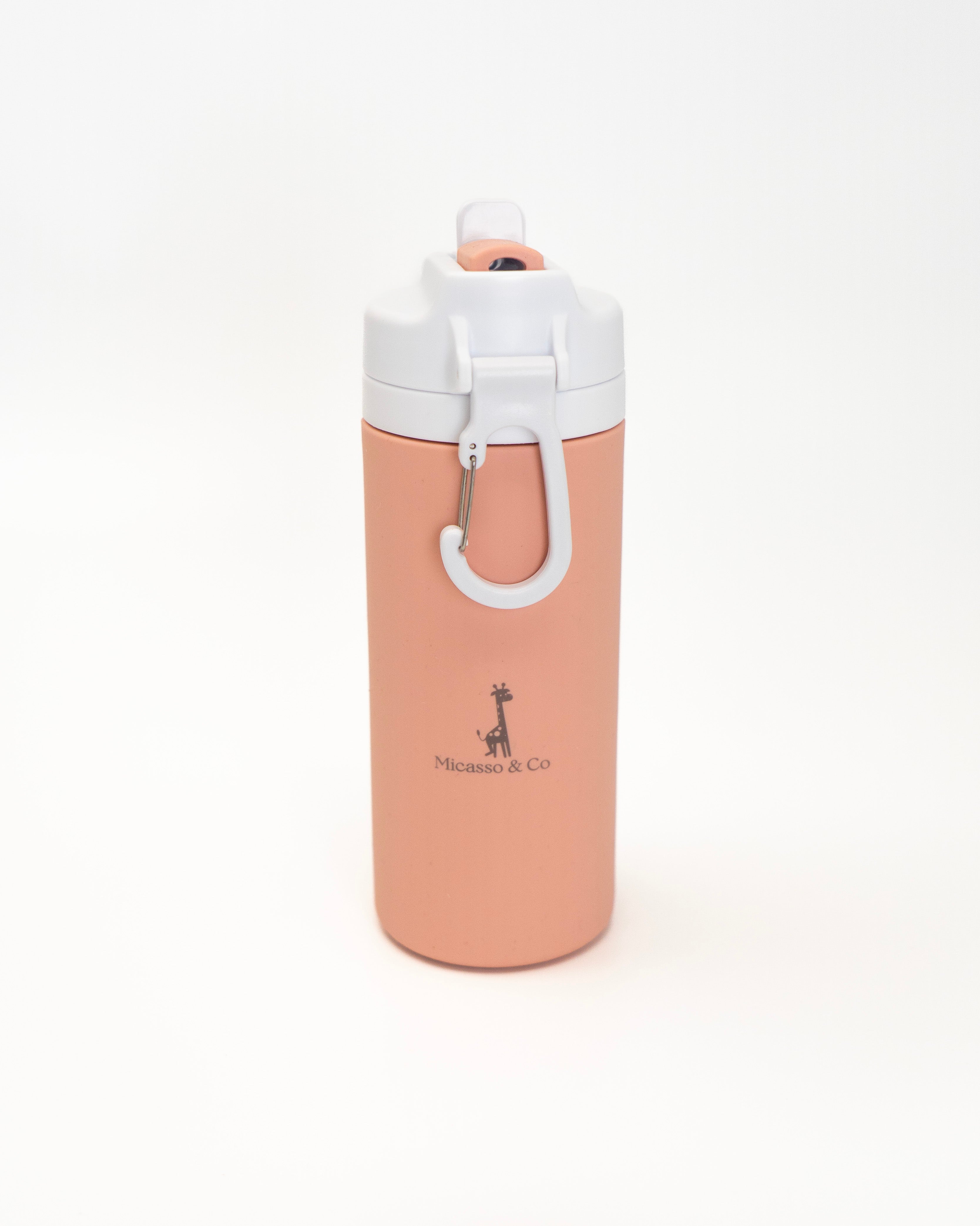 Bouteille d'eau en silicone format 450 ml