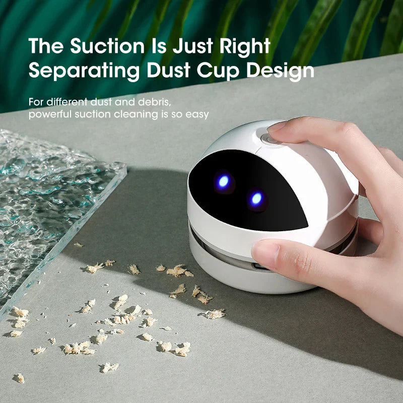 Desktop Wireless Robot Vacuum Cleaner USB Charge-1