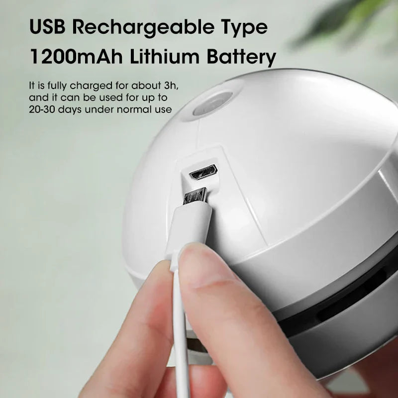 Desktop Wireless Robot Vacuum Cleaner USB Charge-4