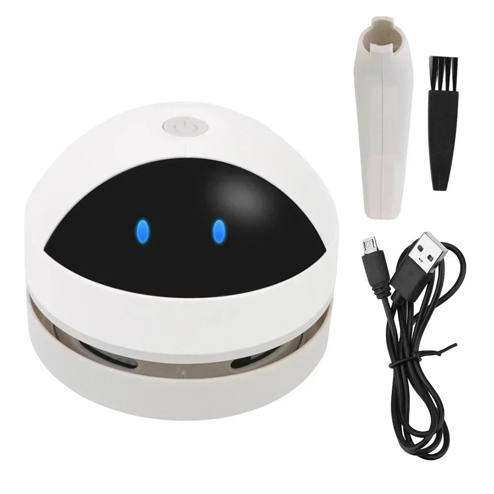 Desktop Wireless Robot Vacuum Cleaner USB Charge-0