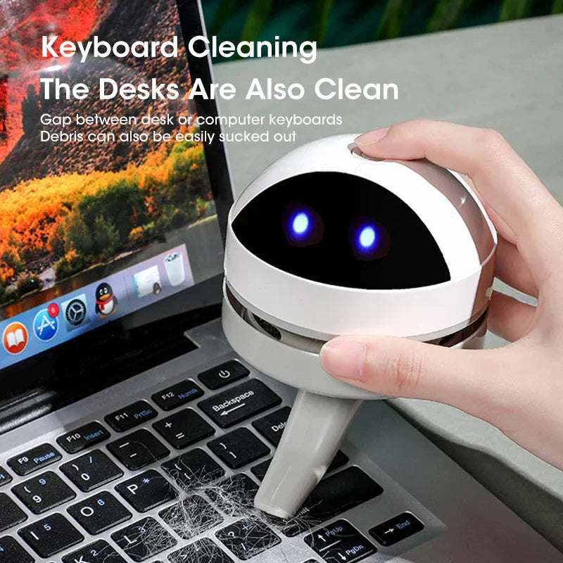 Desktop Wireless Robot Vacuum Cleaner USB Charge-3