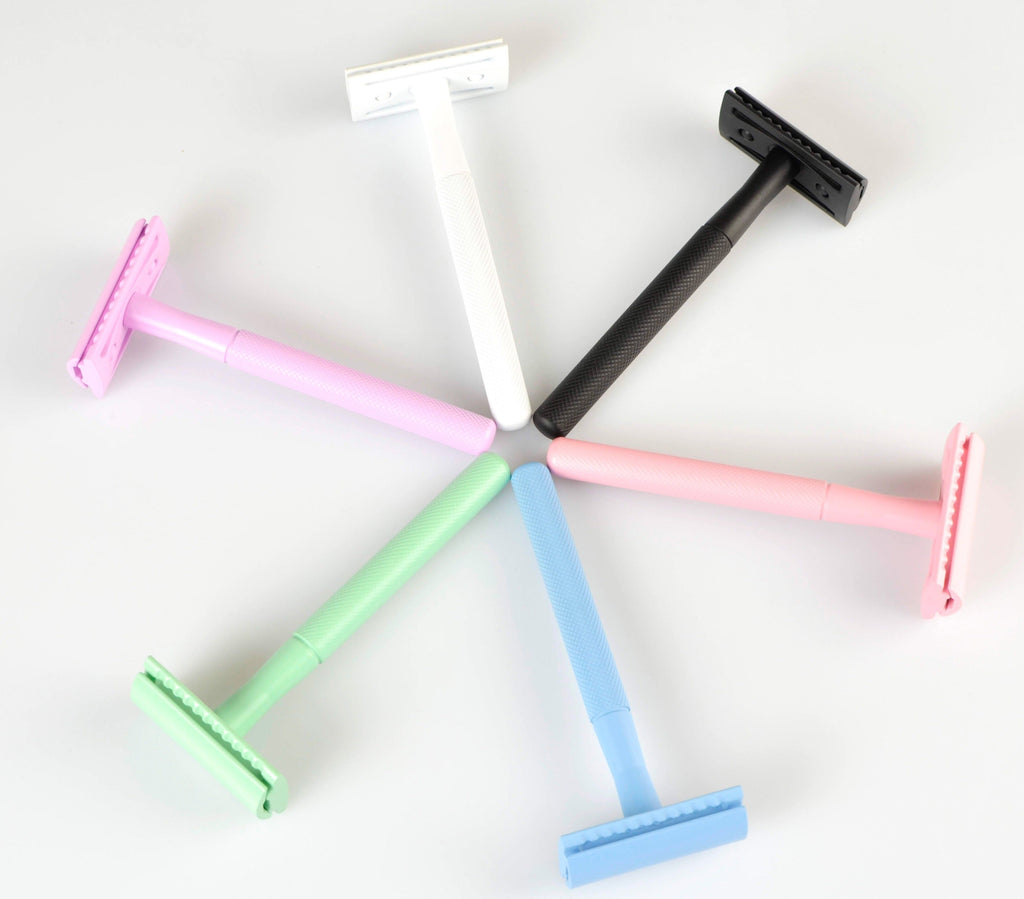 Plastic Free Reusable Safety Razor - Zero Waste Plastic Free Shaving - Double Edge Razor-0